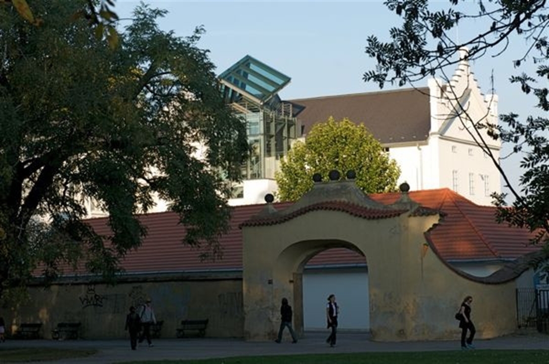 Kampa Museum Exterior Detail | Prague Museums and Galleries