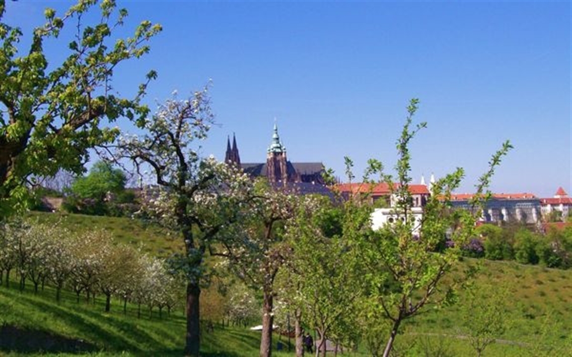 Petrin Hill Castle View | Prague Gardens and Parks